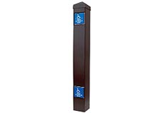 Dual switch Bollard Posts 628 series