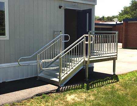 Stair and platform